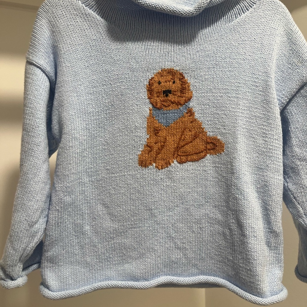 Claver Sweater with Dog